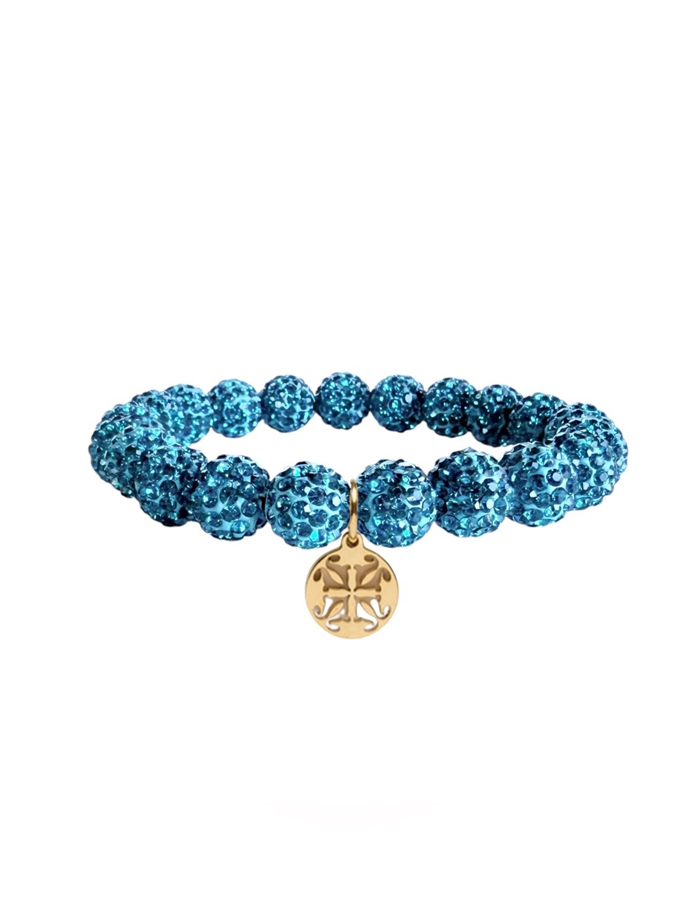 Rustic Cuff Emerson Light Turquoise Beaded Bracelet